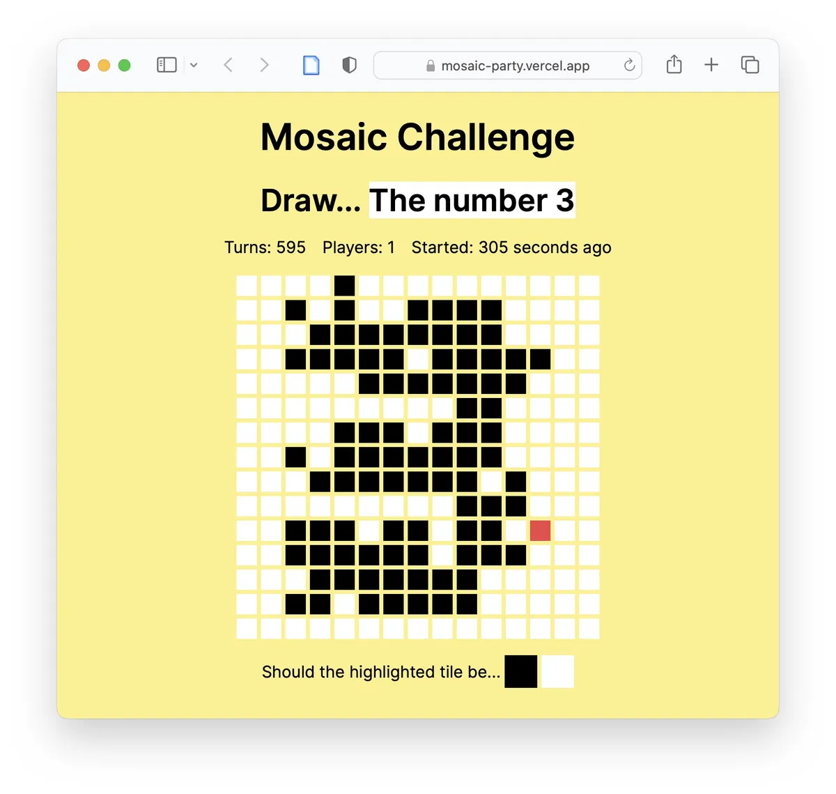 mosaic game